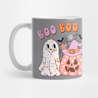 Boo Boo Crew Shirt, Halloween Family Shirts, Family Matching Shirts, Retro Halloween Shirt, Halloween Pumpkin Shirt, Ghost Family Shirt Mug